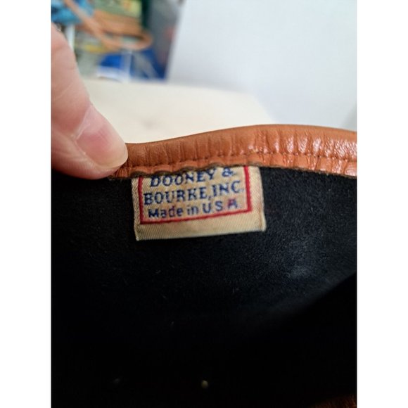 Dooney & Bourke Black and Brown Shoulder Bag - Picture 13 of 15